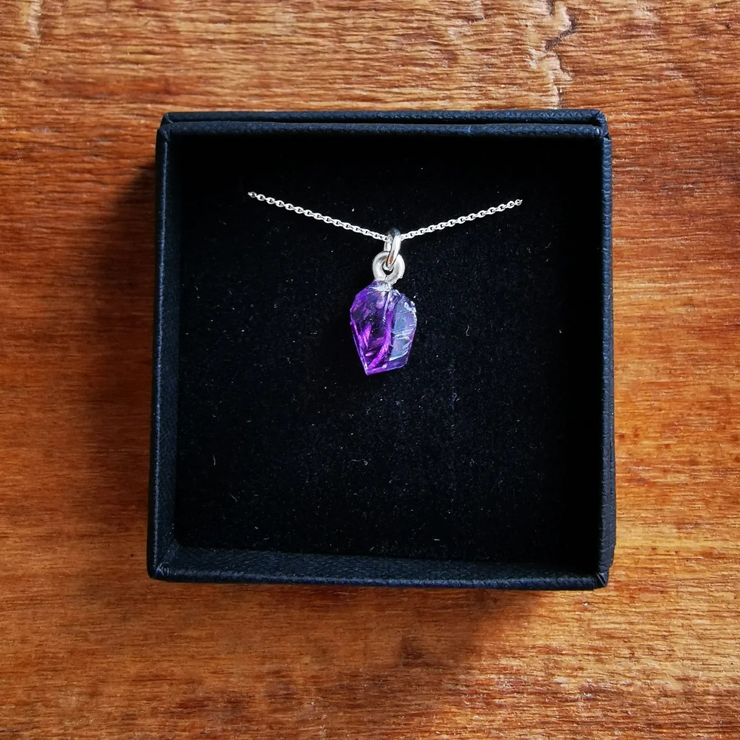 Raw Amethyst Necklace