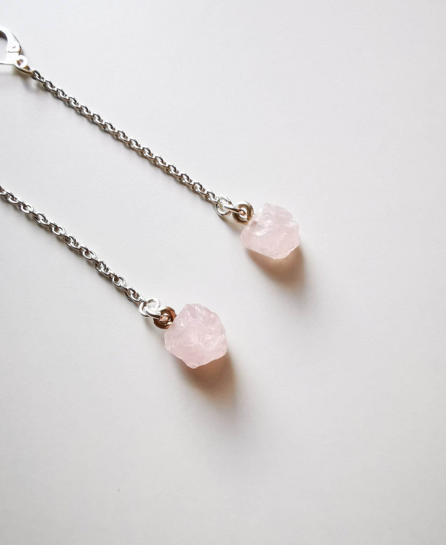 Rose Quartz Earrings