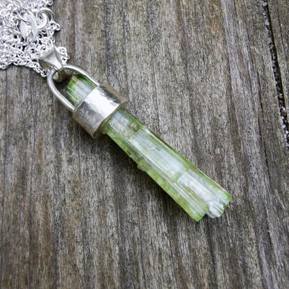 Green Tourmaline Pendant