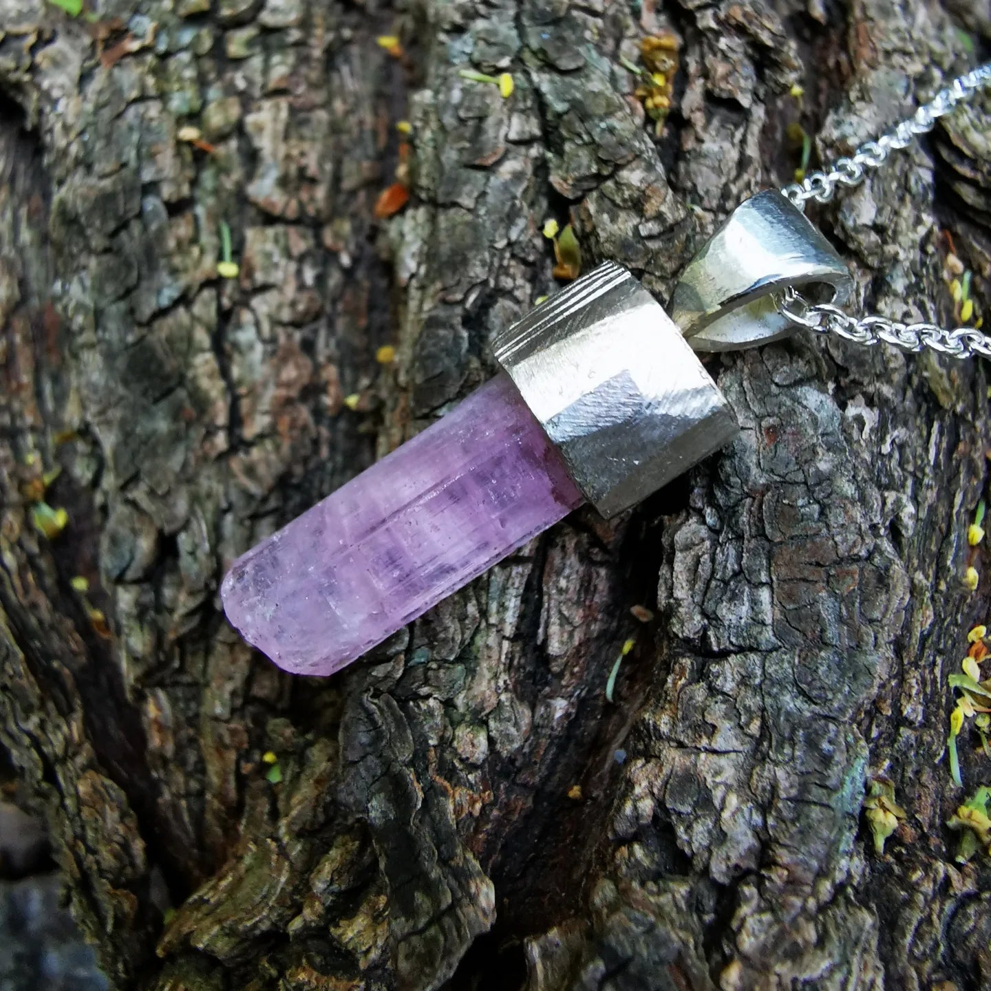 Pink Tourmaline Pendant