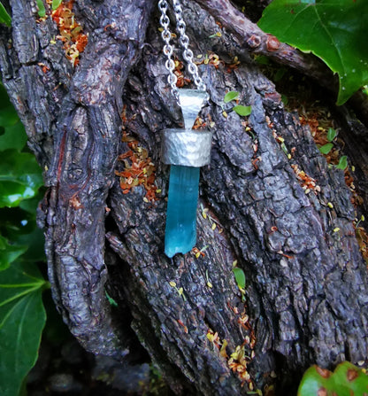 Turquoise Tourmaline Pendant