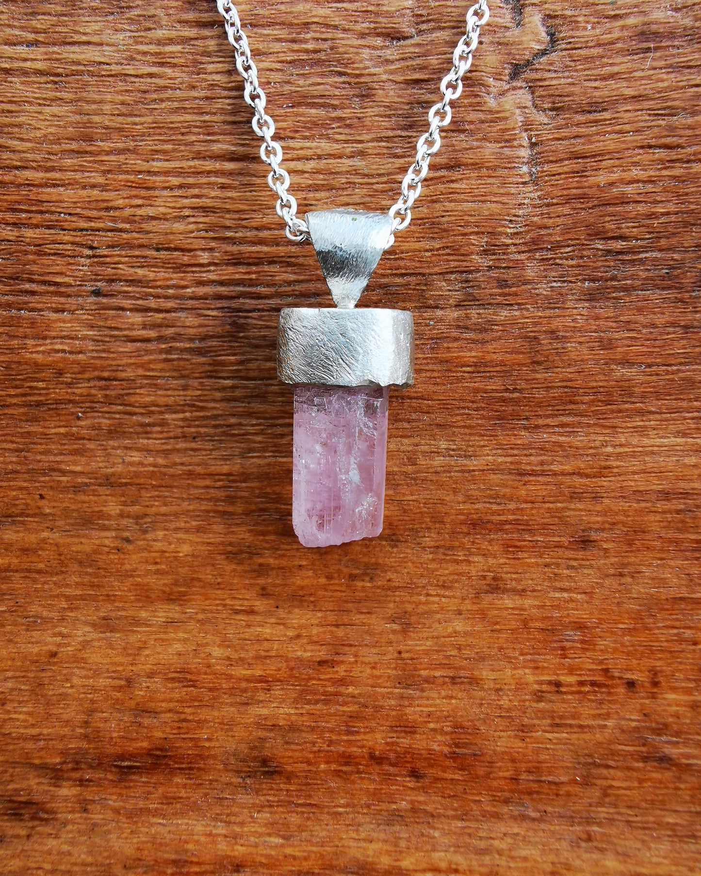 Pink Tourmaline Pendant