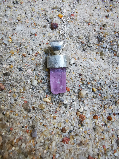 Pink Tourmaline Pendant