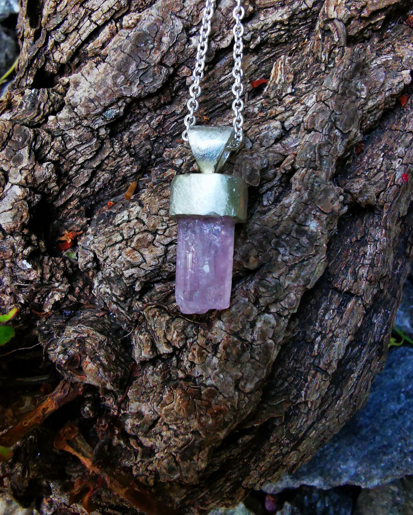 Pink Tourmaline Pendant