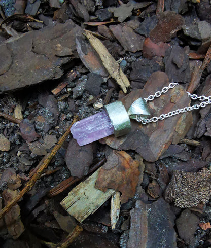 Pink Tourmaline Pendant