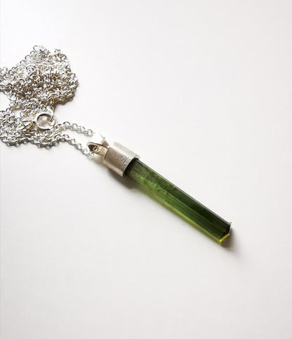 Green Tourmaline Pendant