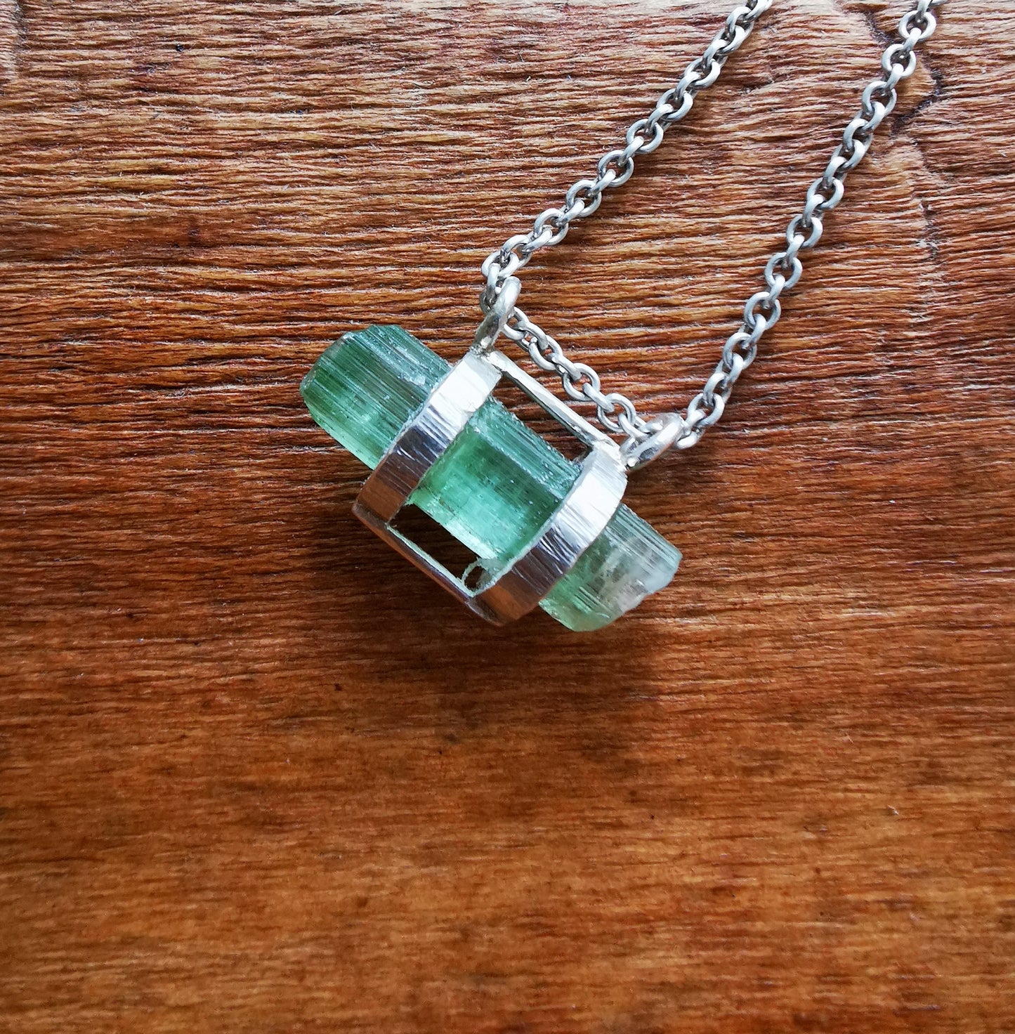 Green Tourmaline Pendant