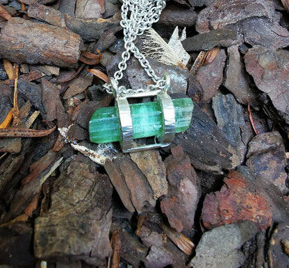 Green Tourmaline Pendant