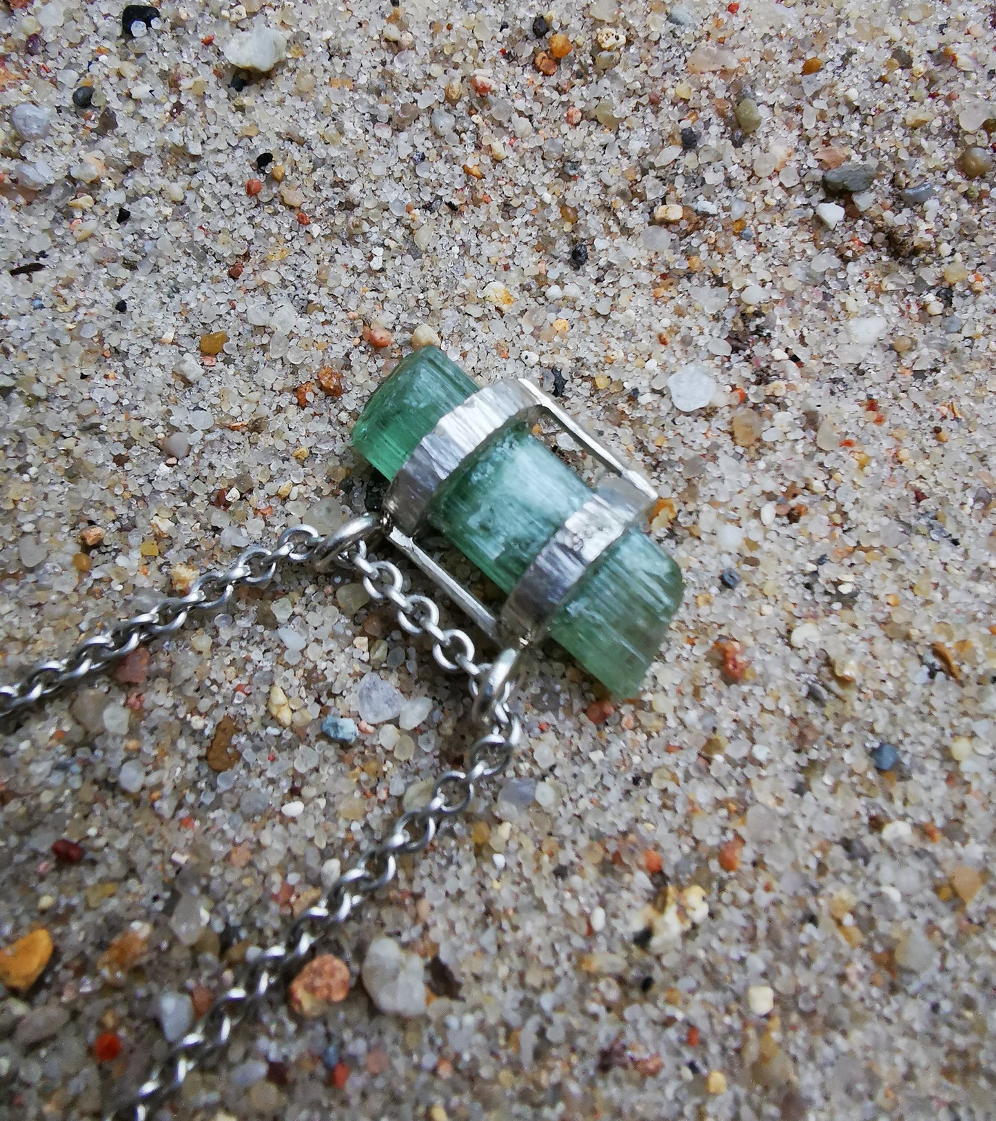 Green Tourmaline Pendant