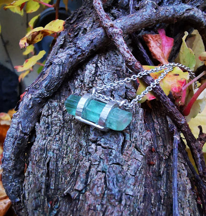 Green Tourmaline Pendant