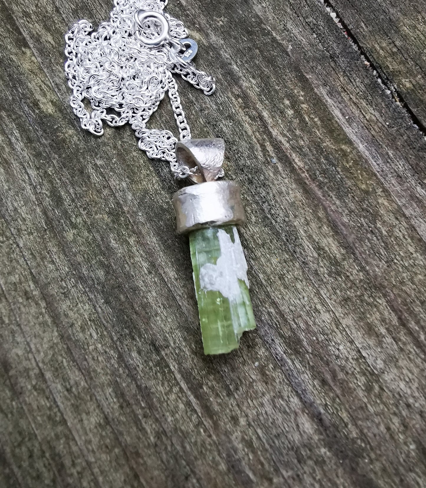 Green Tourmaline Pendant