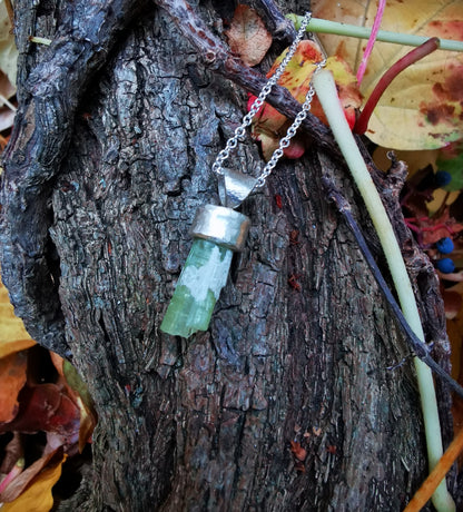 Green Tourmaline Pendant