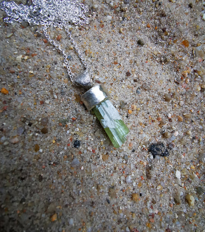 Green Tourmaline Pendant