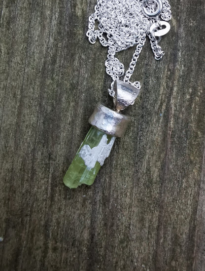 Green Tourmaline Pendant