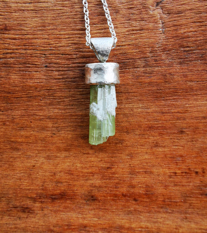 Green Tourmaline Pendant