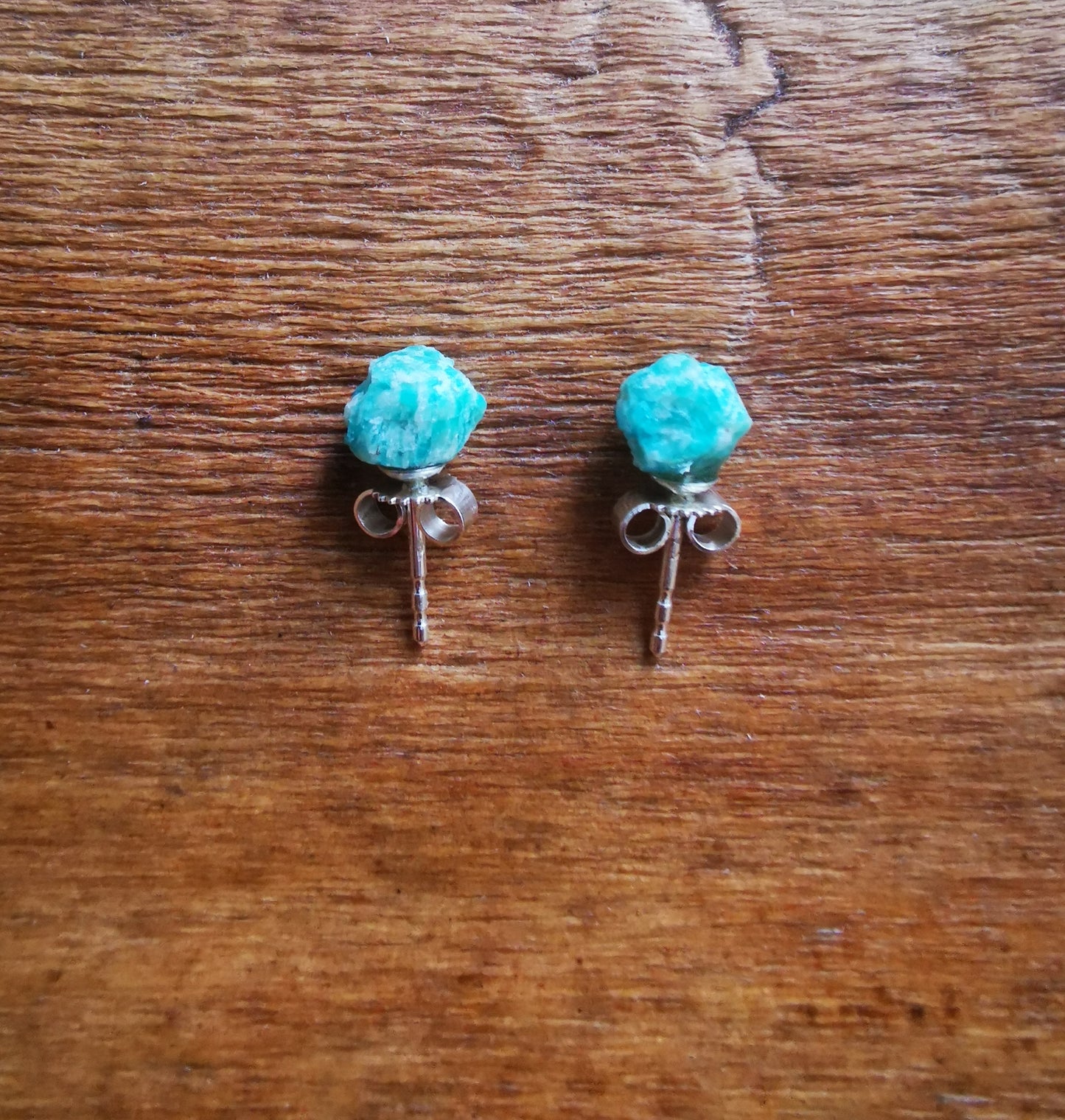 Amazonite Stud Earrings