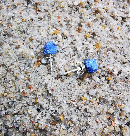 Sodalite Stud Earrings