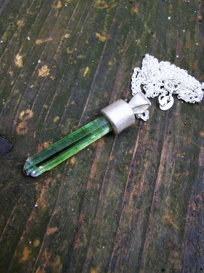 Watermelon Tourmaline Pendant