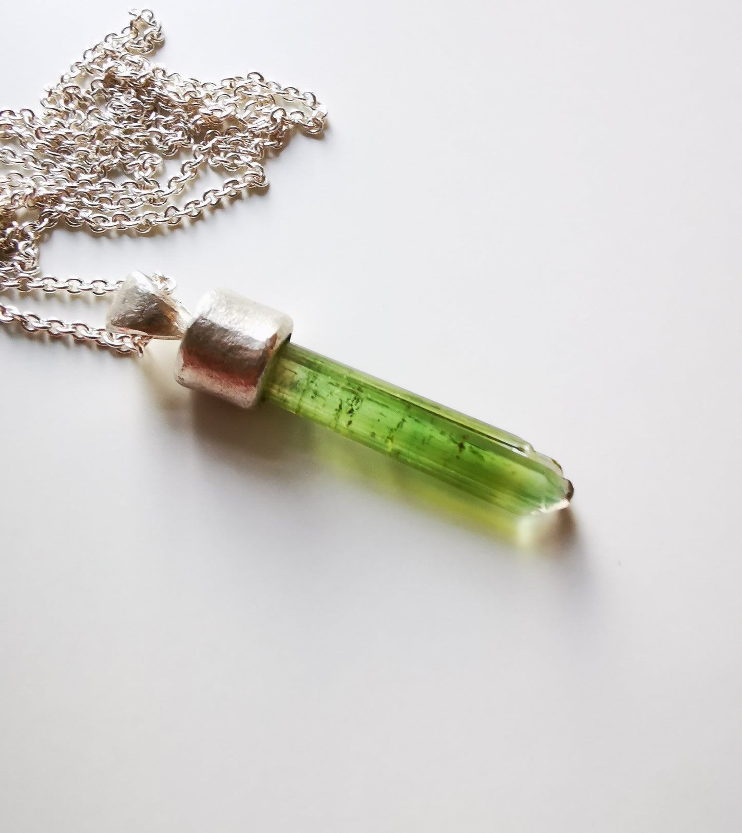 Watermelon Tourmaline Pendant