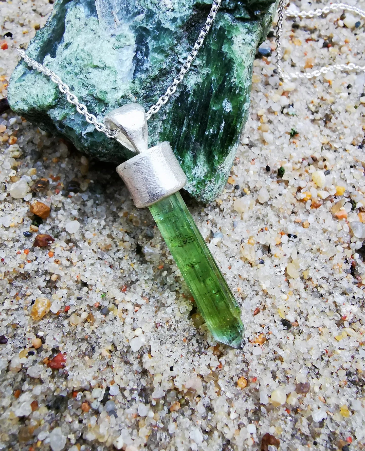 Watermelon Tourmaline Pendant