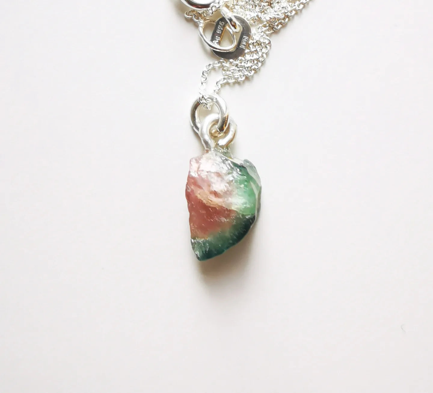 Watermelon Tourmaline Necklace