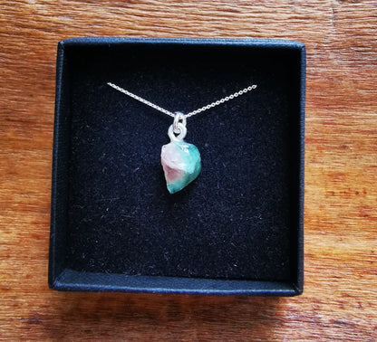 Watermelon Tourmaline Necklace