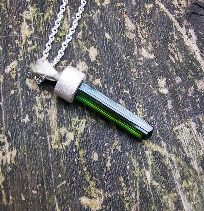 Green Tourmaline Pendant