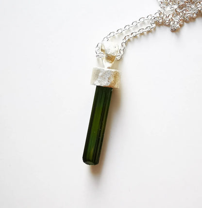 Green Tourmaline Pendant