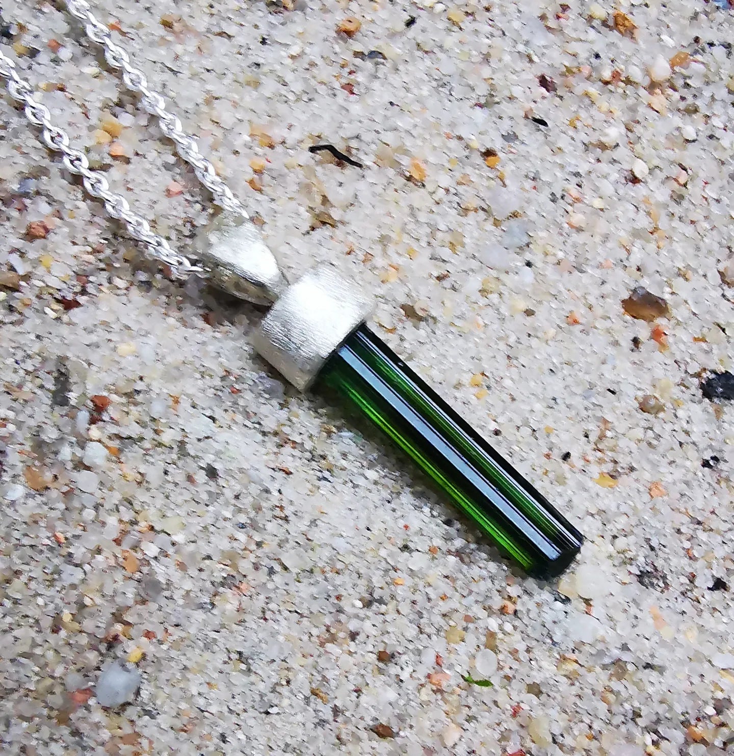 Green Tourmaline Pendant