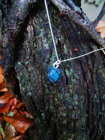 Blue Apatite Necklace