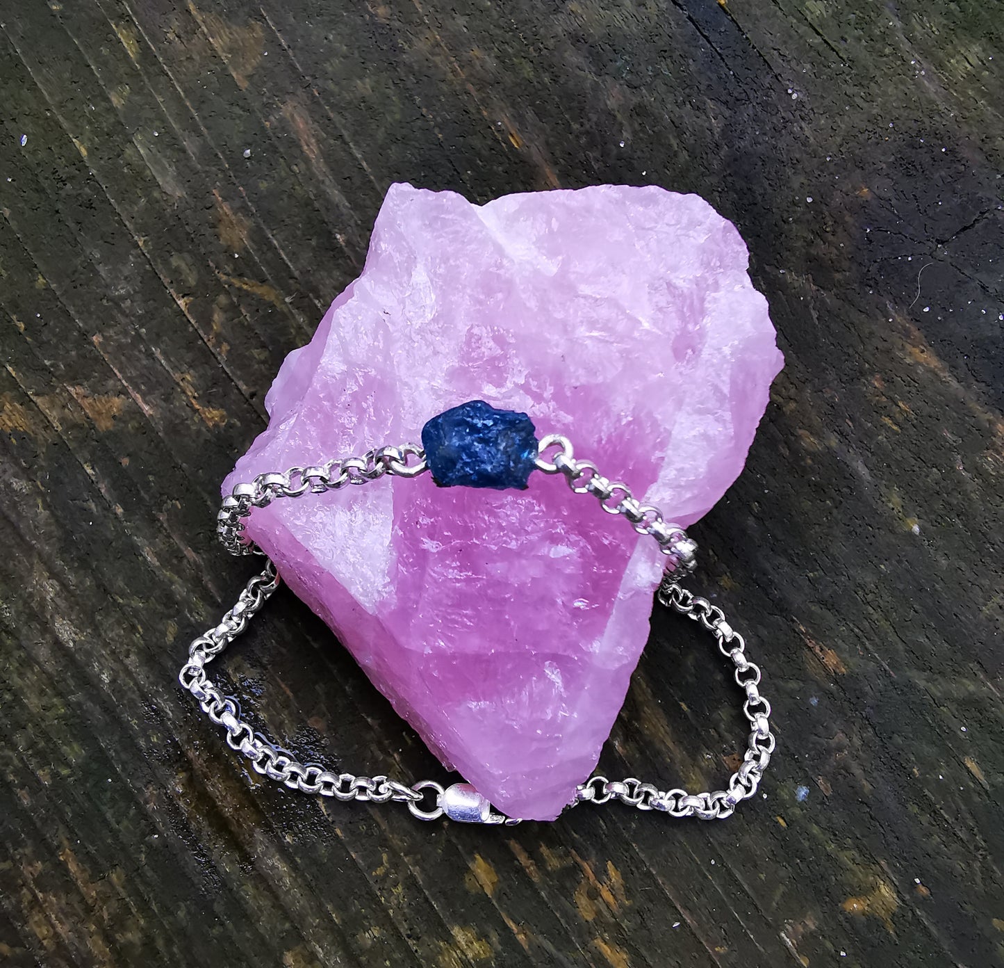 Blue Apatite Bracelet