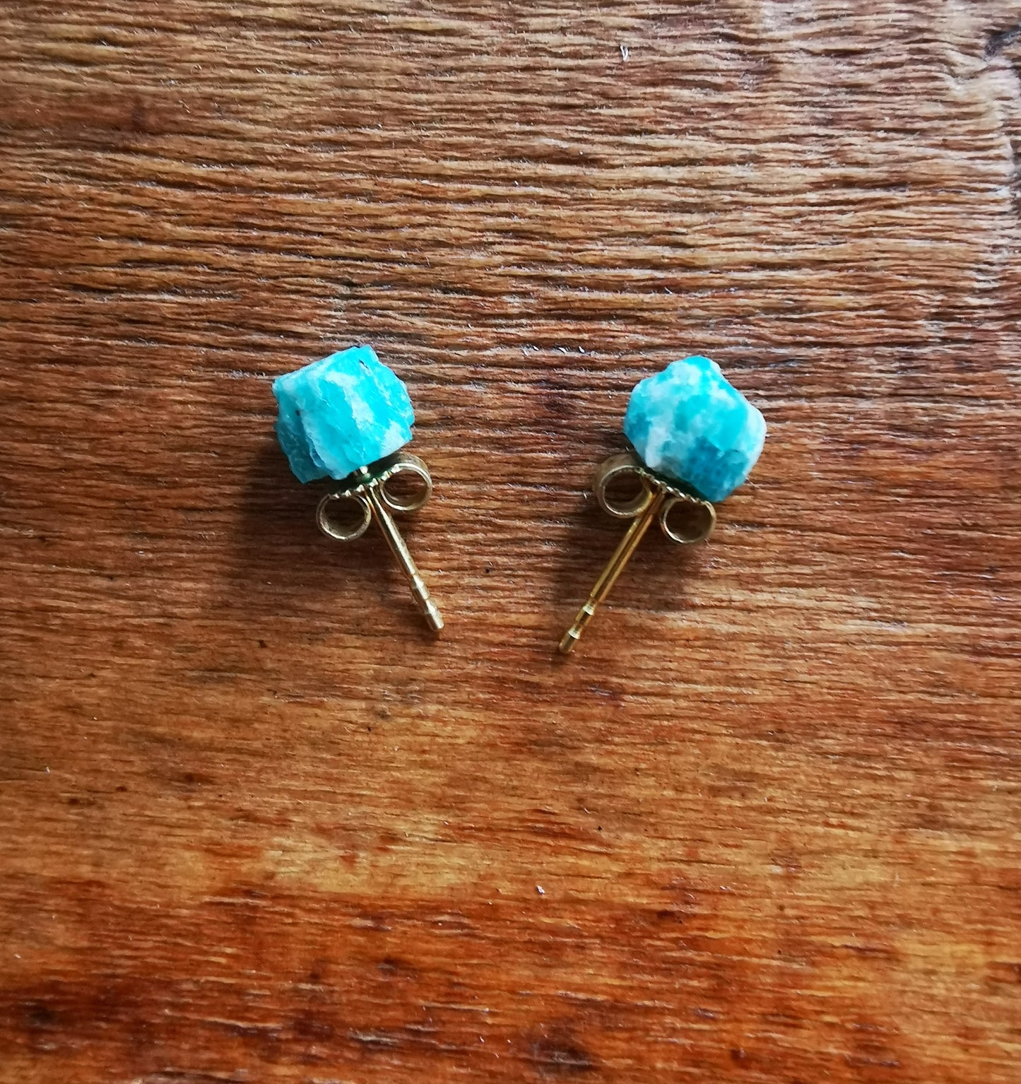 Amazonite Stud Earrings