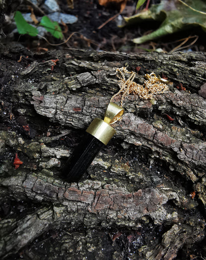 Black Tourmaline Pendant