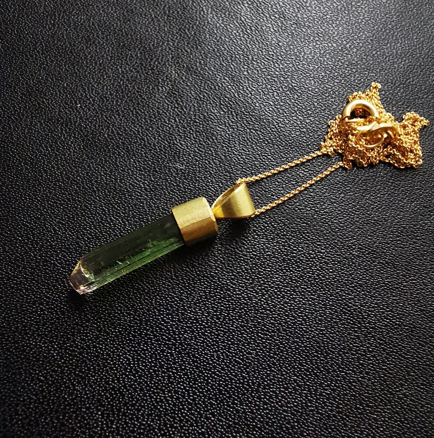 Watermelon Tourmaline Pendant