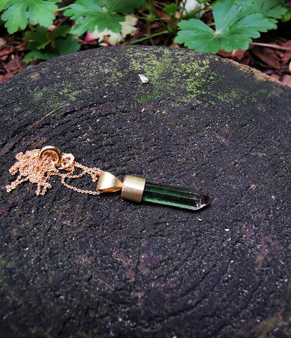 Watermelon Tourmaline Pendant