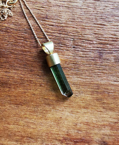 Watermelon Tourmaline Pendant