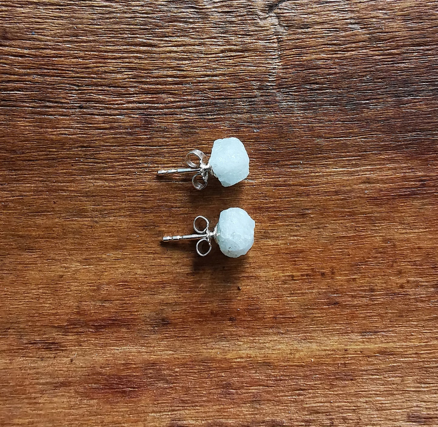 Aquamarine Stud Earrings