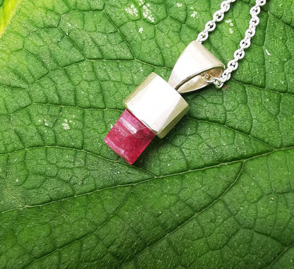 Pink Tourmaline Pendant