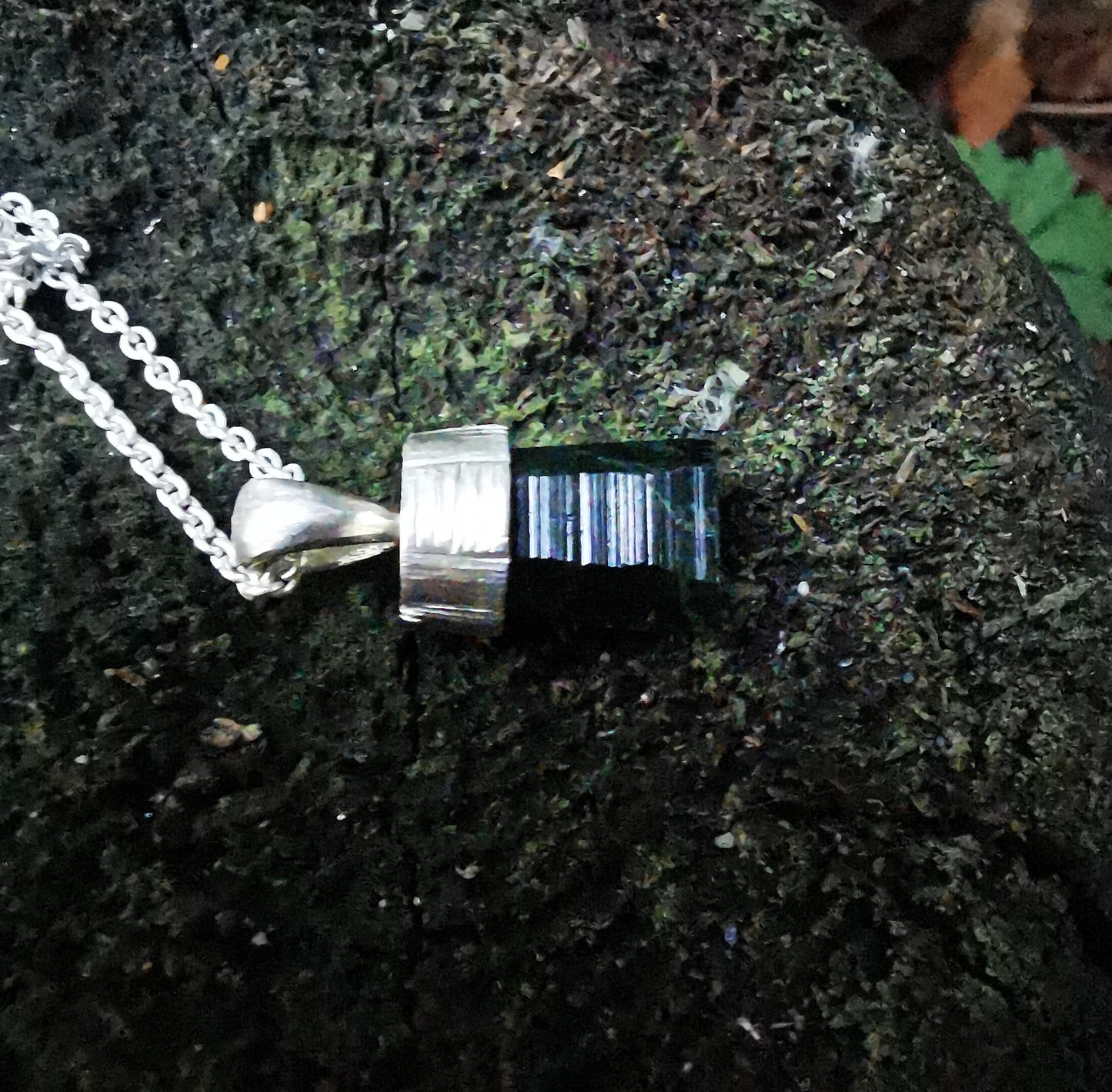 Tourmaline Indicolite Pendant