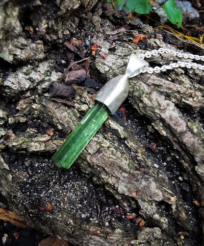 Green Tourmaline Pendant