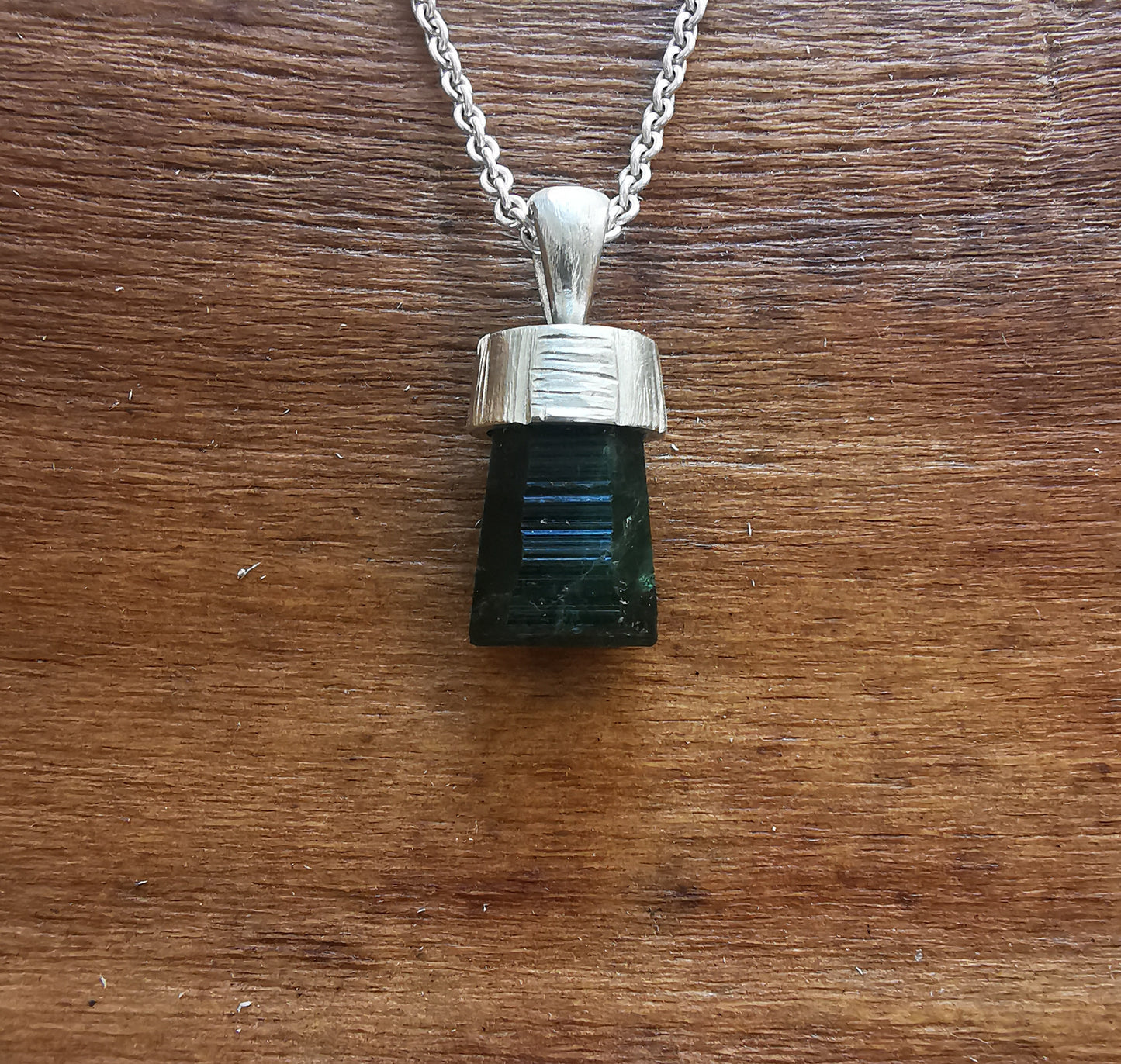 Tourmaline Indicolite Pendant