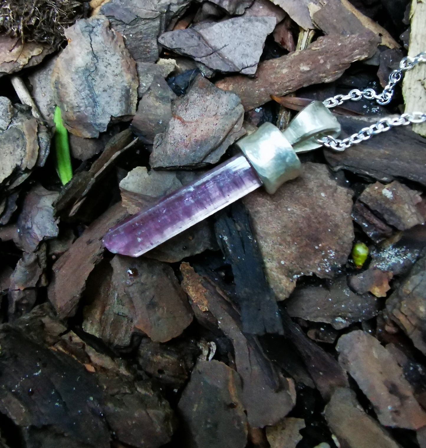 Pink Tourmaline Pendant