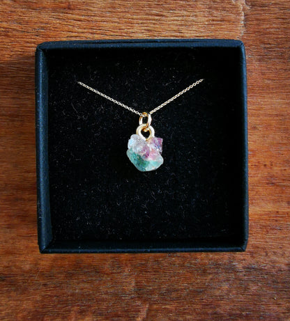 Watermelon Tourmaline Necklace