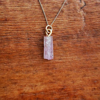 Pink Tourmaline Necklace