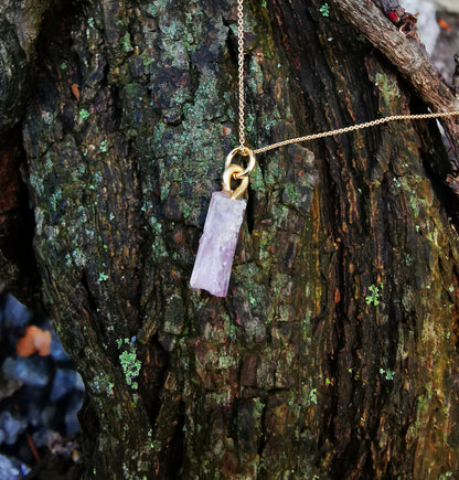 Pink Tourmaline Necklace