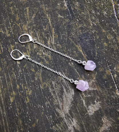 Rose Quartz Earrings