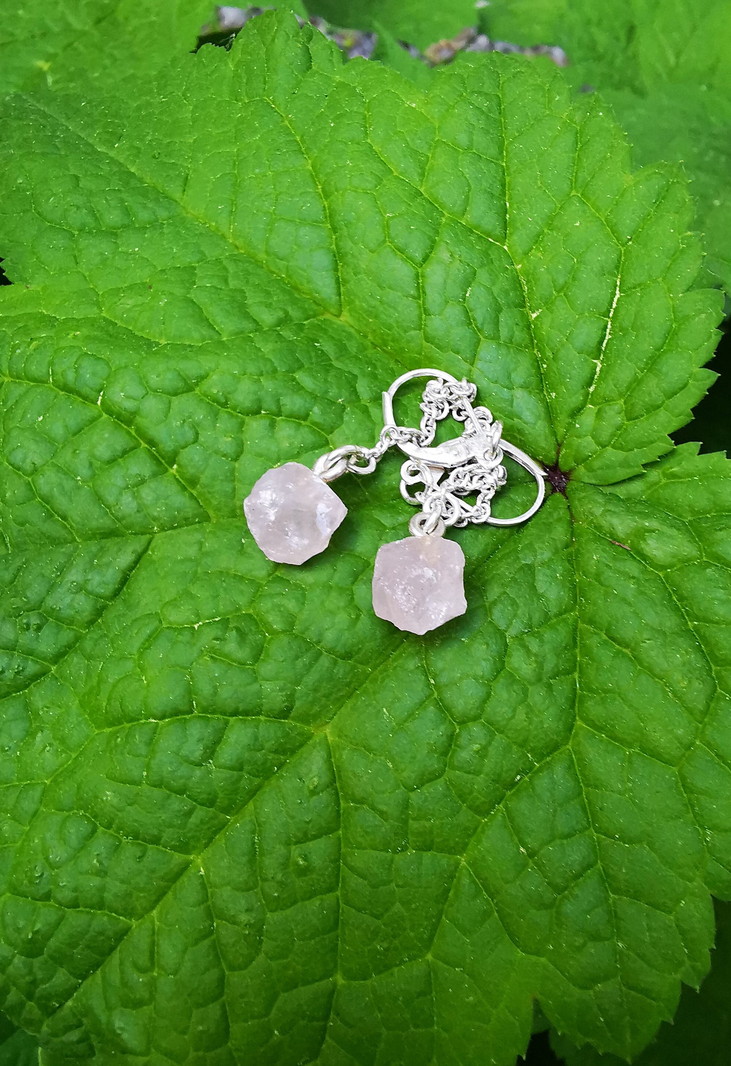 Rose Quartz Earrings