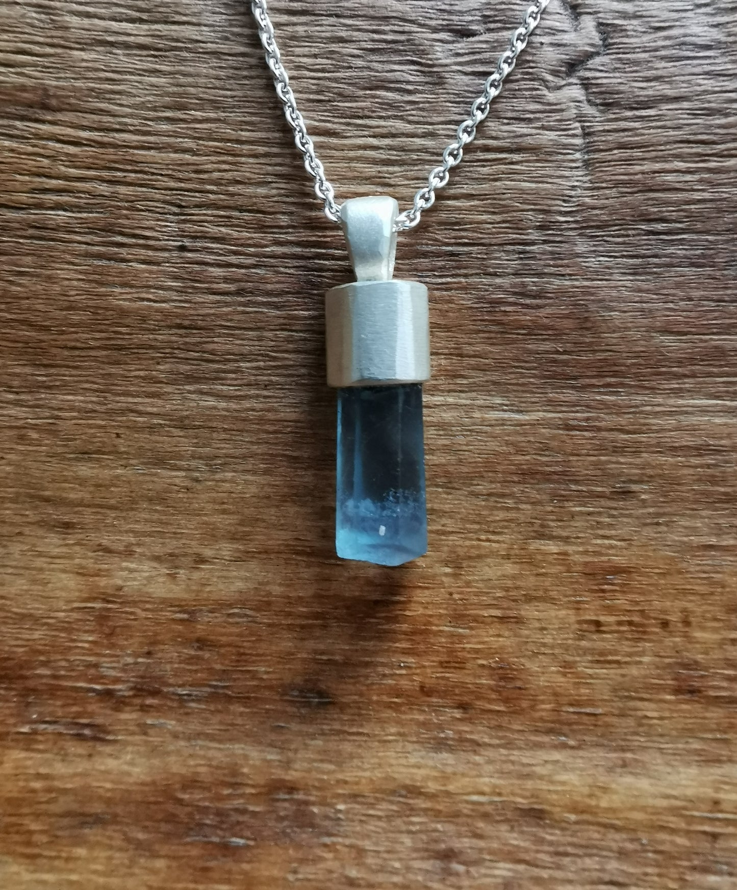 Blue Fluorite Pendant