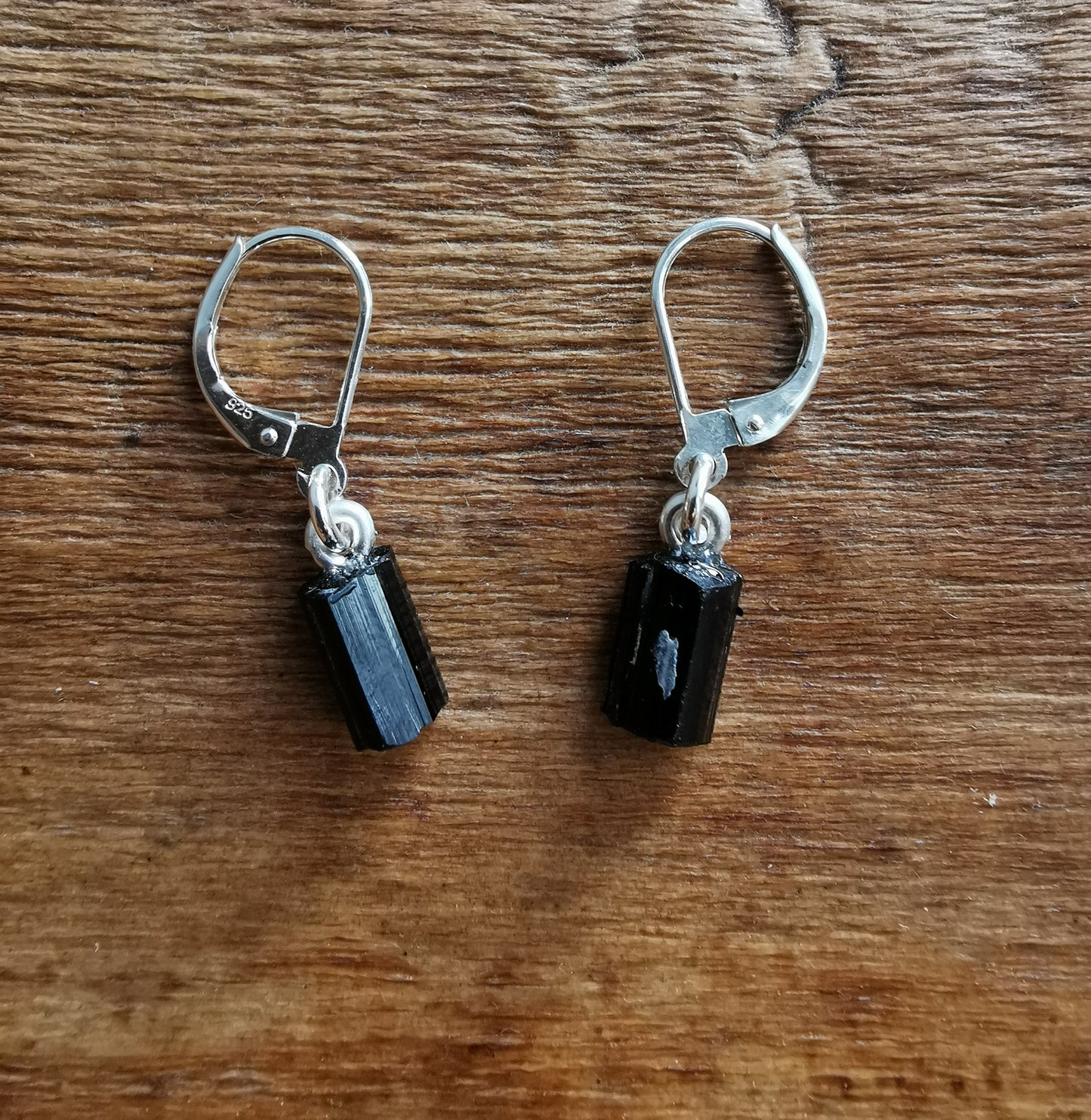 Black Tourmaline Earrings