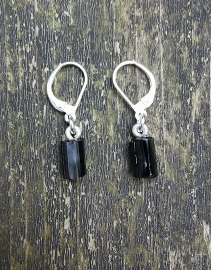 Black Tourmaline Earrings